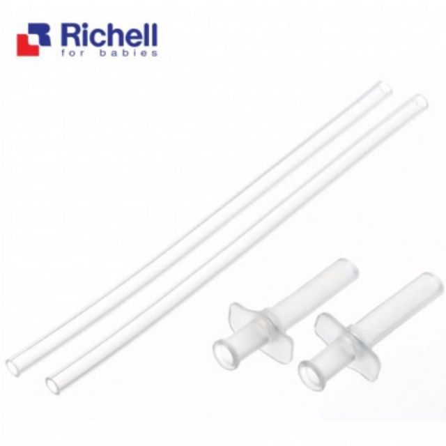 ỐNG HÚT CHO BÌNH PPSU RICHELL (2C) RC98402 -Silicon