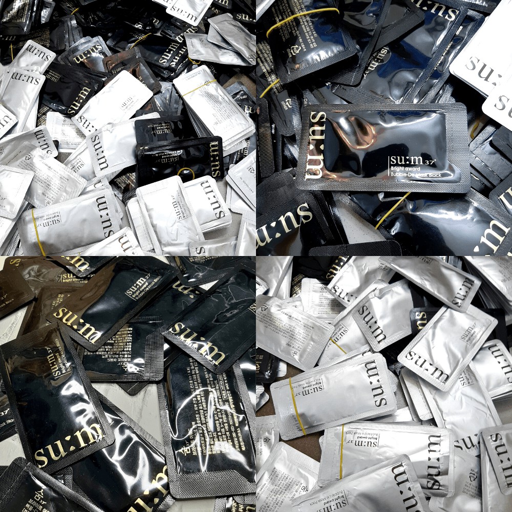 Mặt nạ sủi bọt thải độc Sum 37 Bright Award Bubble De Mask Hàn Quốc [Sẵn hàng] | Thế Giới Skin Care