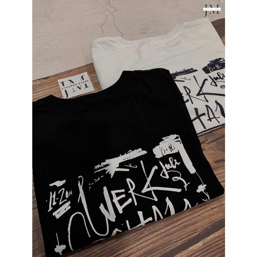 Áo thun Unisex tay lỡ form rộng cao cấp JTeeMan, áo phông Unisex nam nữ StreetStyle vải Cotton thoáng mát - JT23