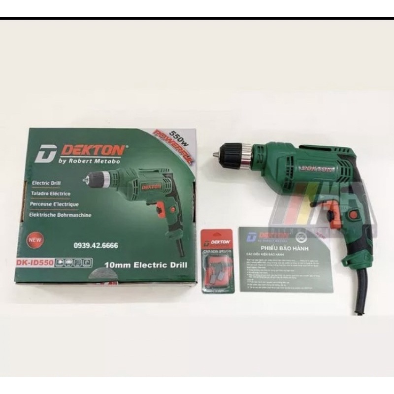 máy khoan  dekton  chính  hãng
