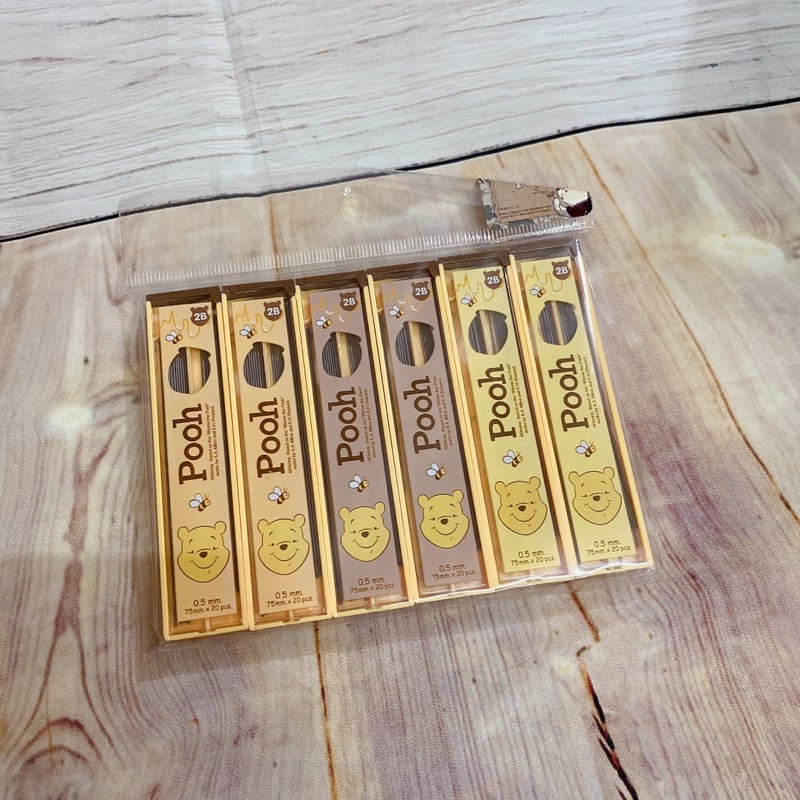 Ngòi bút chì bấm gấu Pooh