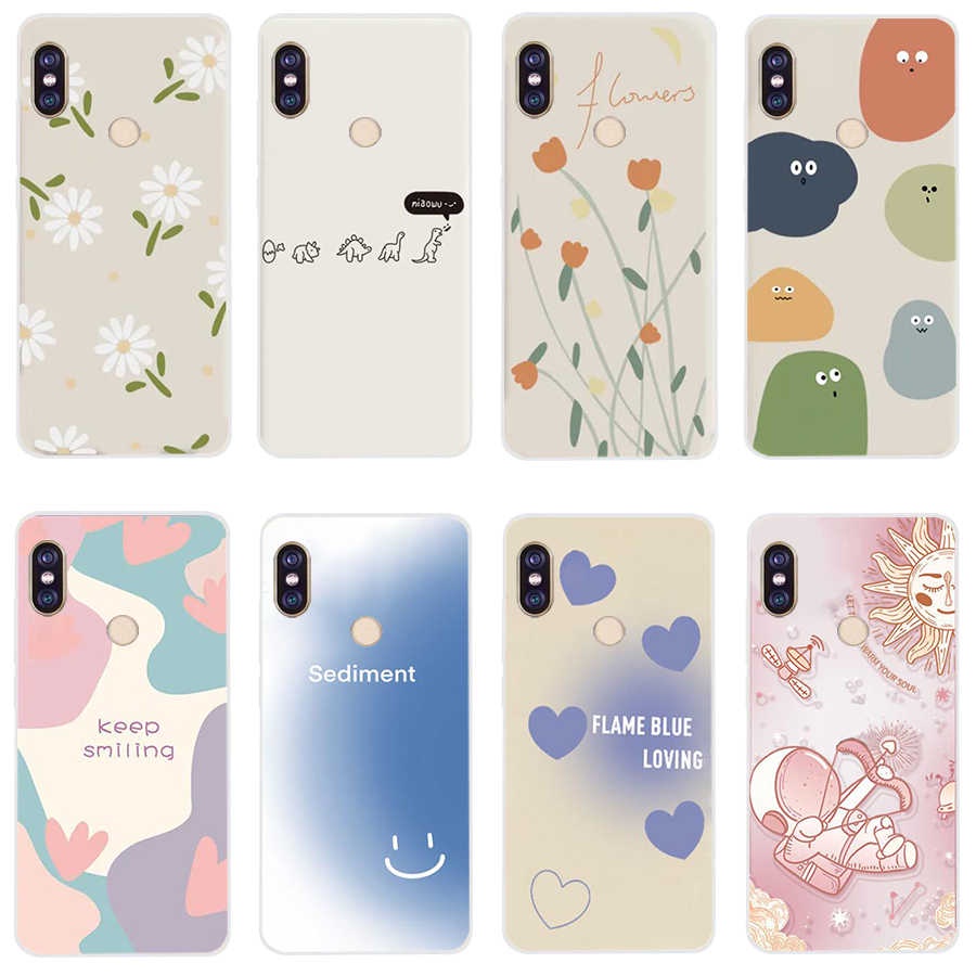Ốp Điện Thoại TPU Dẻo In Họa Tiết Độc Đáo Thời Trang Cho Xiaomi redmi note 5 pro note 5a pro note 6 pro