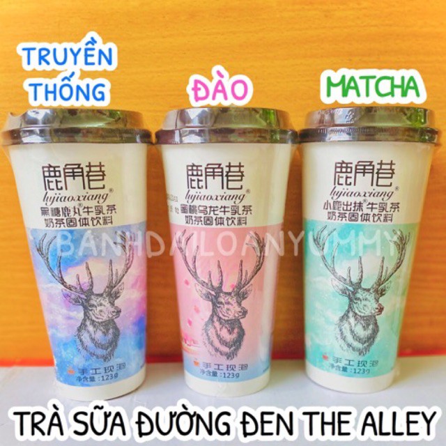 Trà sữa tự pha The Alley Đài Loan đủ vị 123gr