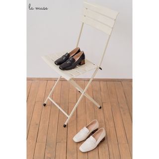 La Muse - Giày loafer cao gót Mindy