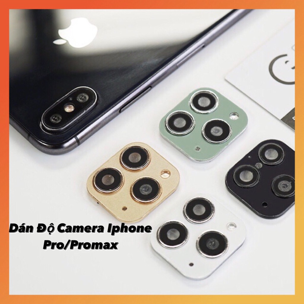 KÍNH ĐỘ CAMERA IPHONE X/XSM LÊN PRO/PROMAX