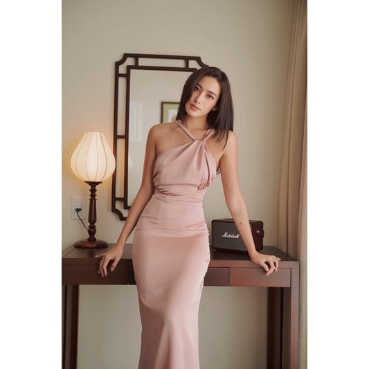 Đầm lụa maxi JOLLIE MAXI SILK DRESS - đầm lụa dự tiệc - Best seller 2022 - lụa cao cấp - tôn dáng