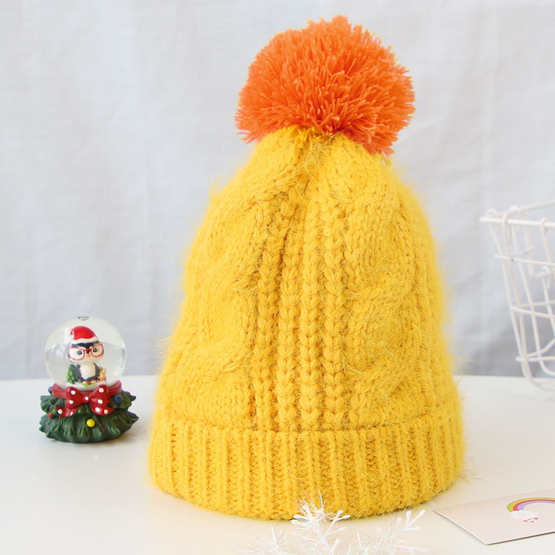 Nón Len Trùm Đầu Giữ Ấm Cho Bé