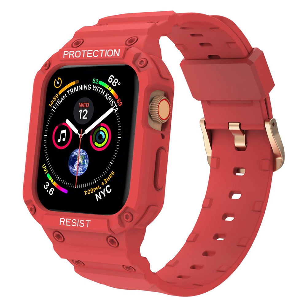 Dây Đeo Thể Thao Thay Thế Chuyên Dụng Cho Apple Watch 45mm 44mm 42mm 41mm 40mm 38mm iWatch Series 7 6 5 SE 4 3 2 1