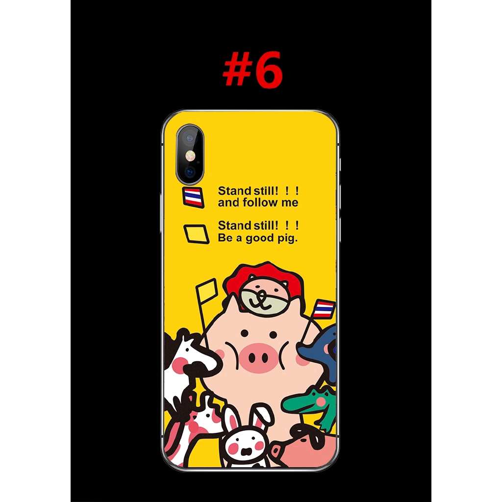 Ốp lưng họa tiết hoạt hình nhiều mẫu mã cho điện thoại compatible for iphone X 8 7 6 6S Plus 5 5S SE