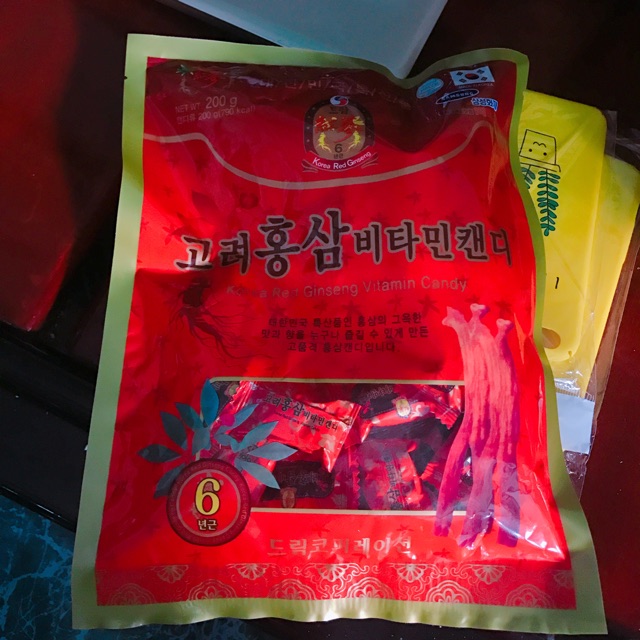 Kẹo sâm Hàn Quốc