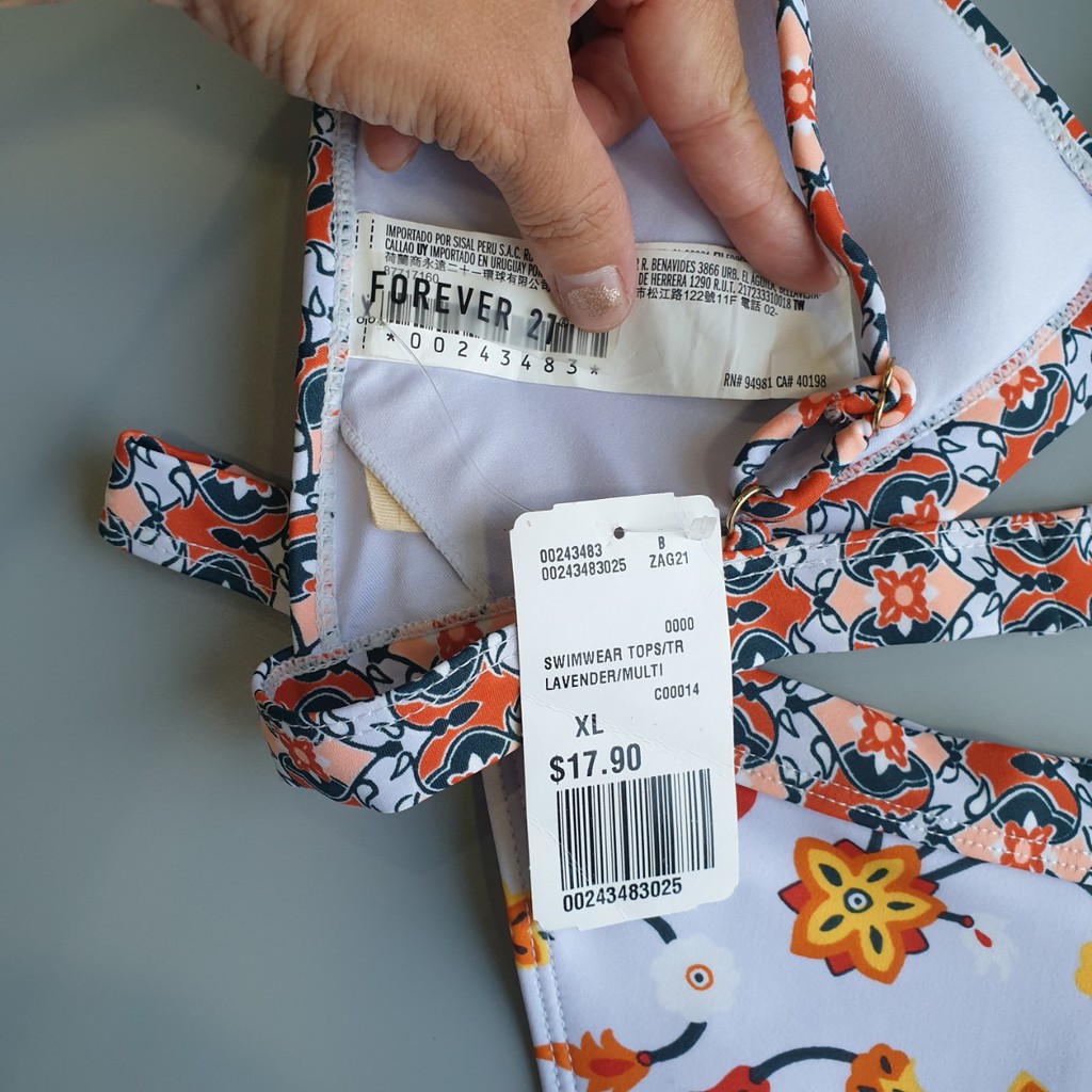 Bộ bơi hai mảnh F21 xuất khẩu Mỹ