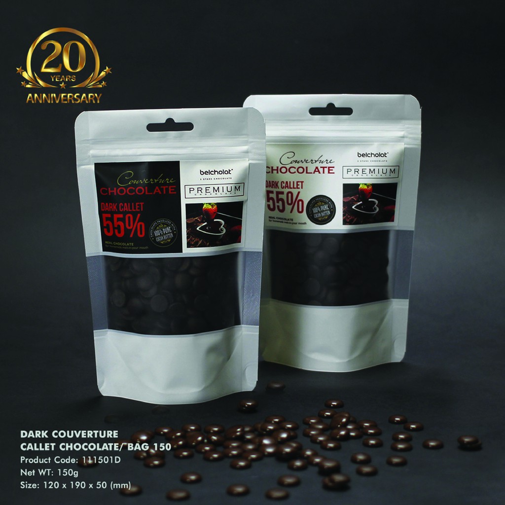 Dark Couverture Callet Chocolate/ Bag 150