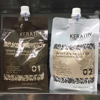 kem duỗi tóc keratin 1000ml