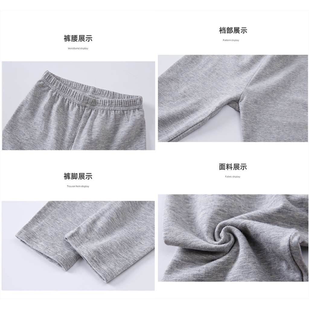Quần Legging Cotton Màu Sắc Xinh Xắn Cho Bé Gái 100-160cm