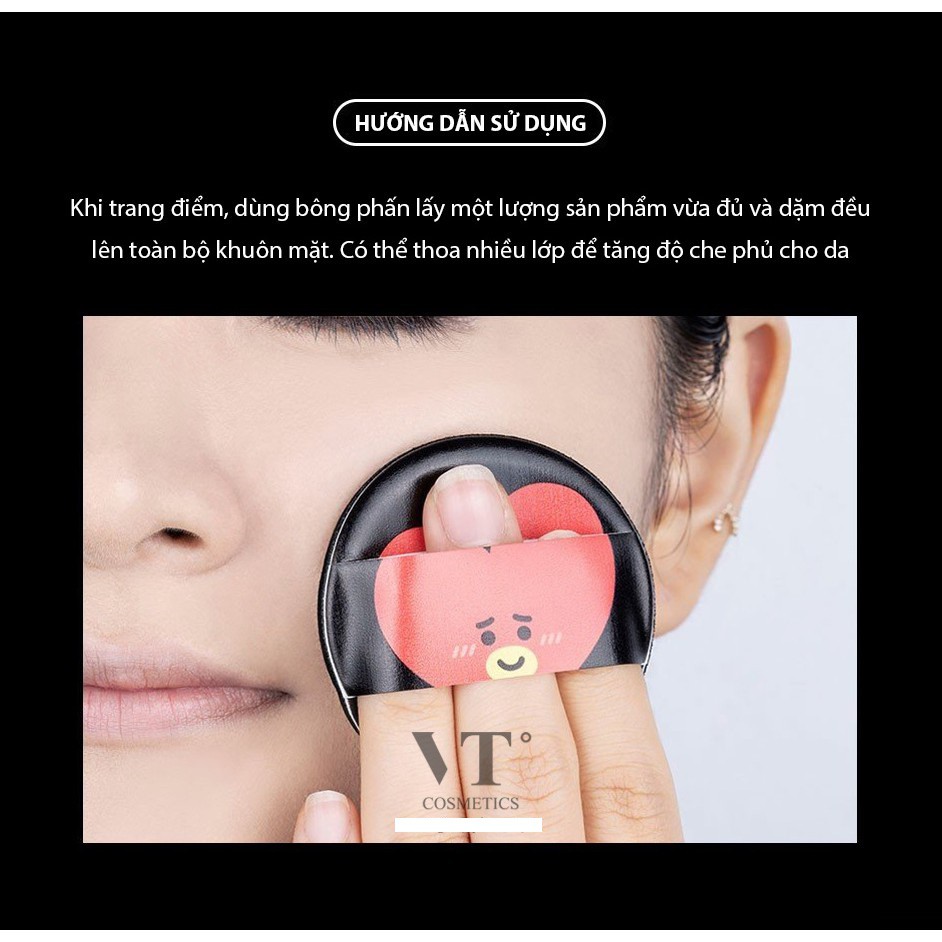 [PHẤN NỀN VT BT21] VT BT21 REAL WEAR SATIN CUSHION | BigBuy360 - bigbuy360.vn