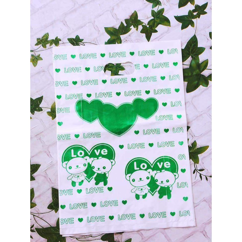 Túi xốp in hình sẵn. Giao mẫu ngẫu nhiên