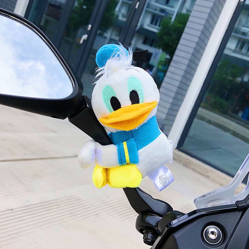 2023 Mô Hình Búp Bê Chạy Pin Nhỏ Nhắn Dễ Thương Dùng Trang Trí Gương Chiếu Hậu Xe Mô Tô