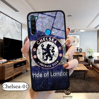 Ốp lưng kính 3D Xiaomi Redmi Note 8 hình đội bóng