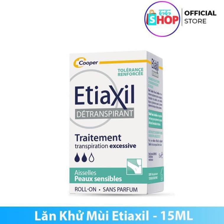 Lăn Khử Mùi Etiaxil Ngăn Ngừa Hôi Nách, giảm tiết mồ hôi 15ml