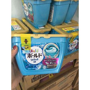 Hộp viên giặt Gel Ball 3D 18 viên nội địa Nhật Bản
