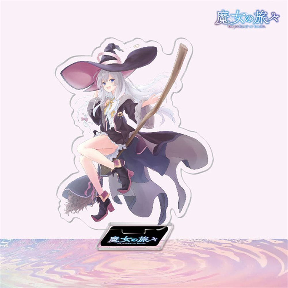 Mô hình nhân vật phù thủy anime bằng acrylic độc đáo dùng để bàn trang trí