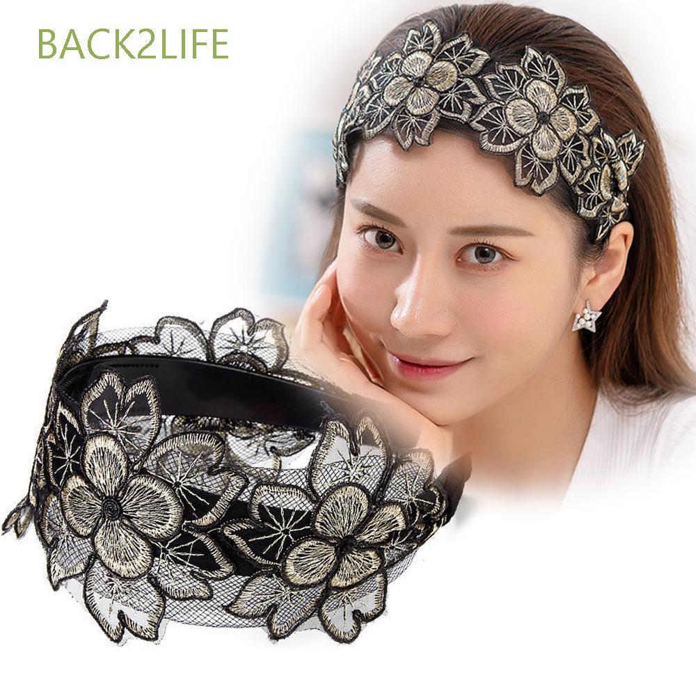 Băng Đô Ren Hoa Cài Tóc Phong Cách Hàn Quốc Cho Nữ 2life