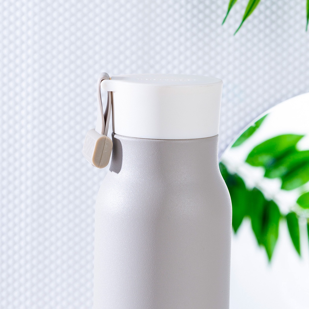 Bình Giữ Nhiệt Lock&amp;Lock Name Tumbler LHC4125GRY 500ml Màu Xám
