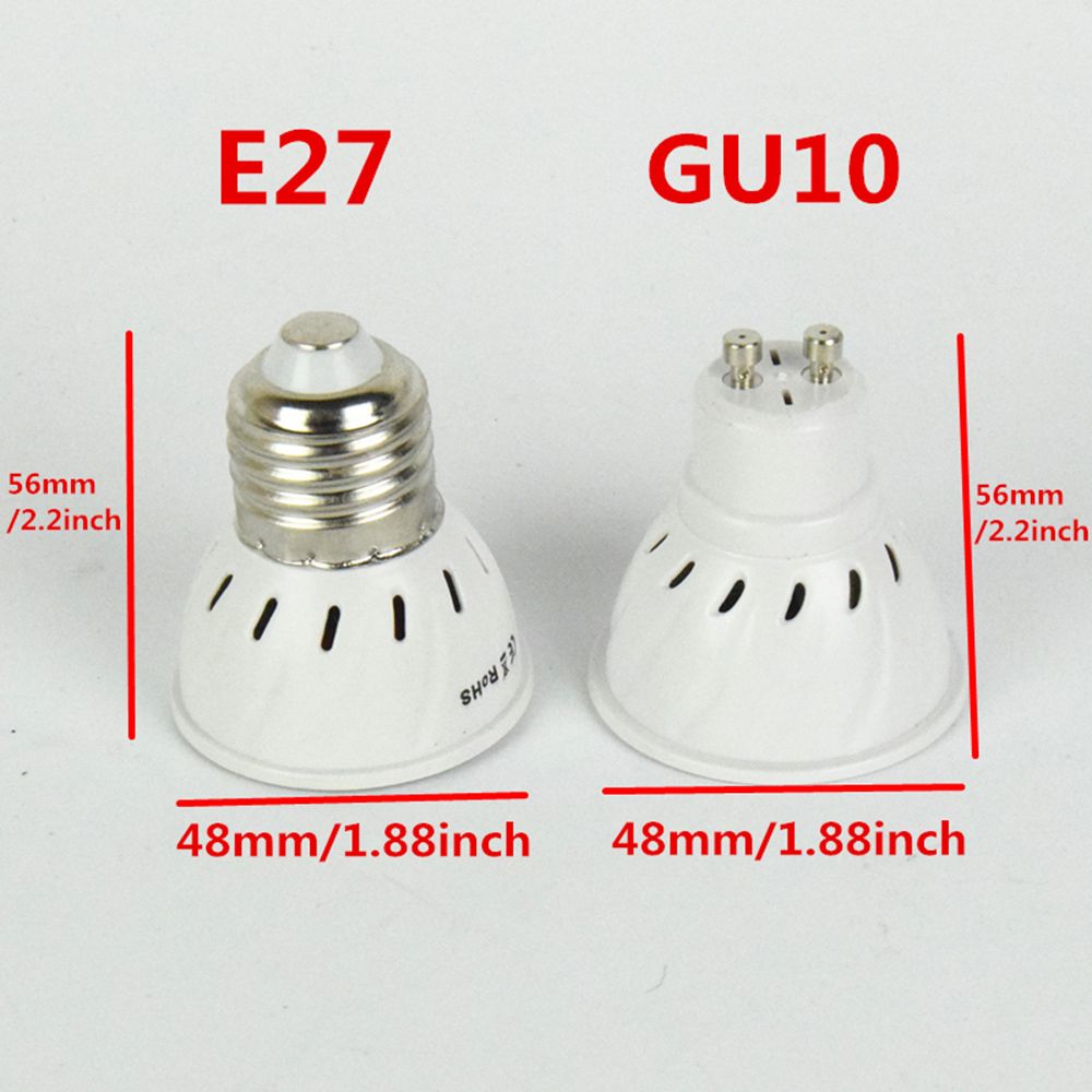 Đèn Led Trồng Cây Thủy Sinh Tự Động Đuôi E27 / Gu10 / Mr16 36 / 54 / 72 Bóng