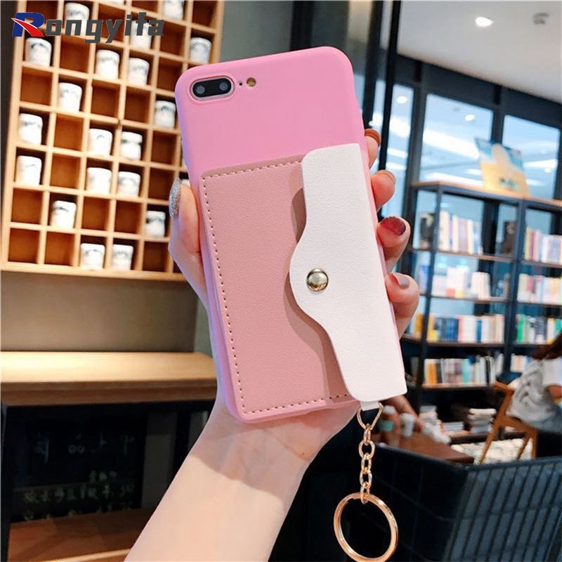 Ốp điện thoại phối ví da cho Samsung Galaxy Note 20 S21 S20 Ultra FE 10 S10 S10e S9 S8 Plus S7 Edge 9 8 5 S10 5G