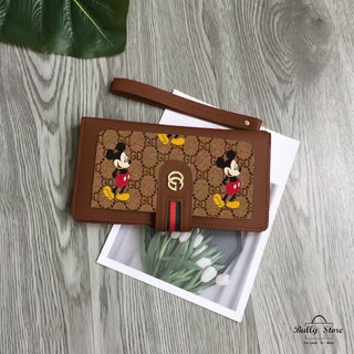Ví dài Mickey nút bấm trang nhã