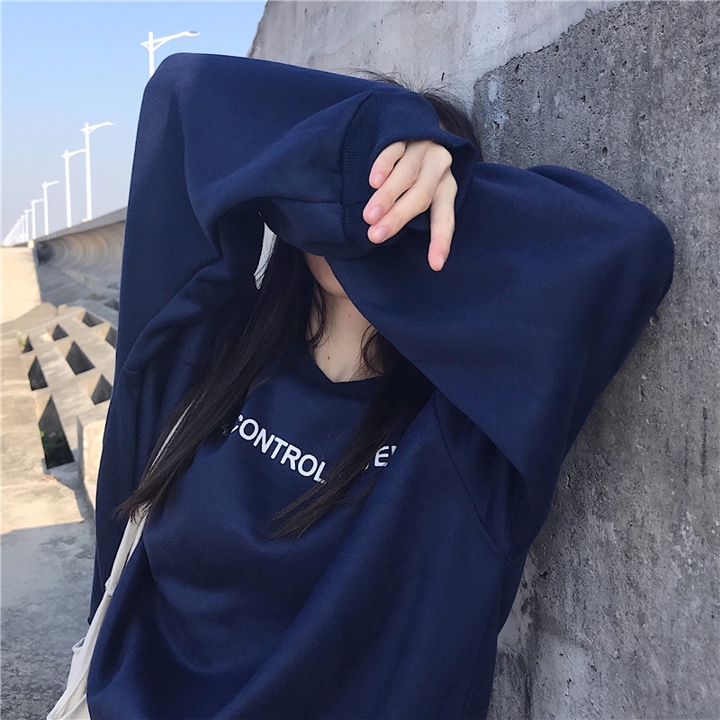 Áo Nỉ Bông Nữ Dáng Rộng Ulzzang Phong Cách Hàn Quốc - Liti Shop