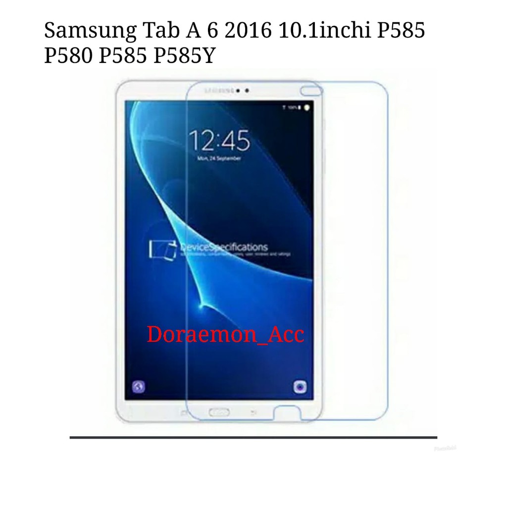 Kính Cường Lực Bảo Vệ Màn Hình Cho Samsung Galaxy Tablet Tab A6 10.1inch 2016 P580 P585y P585