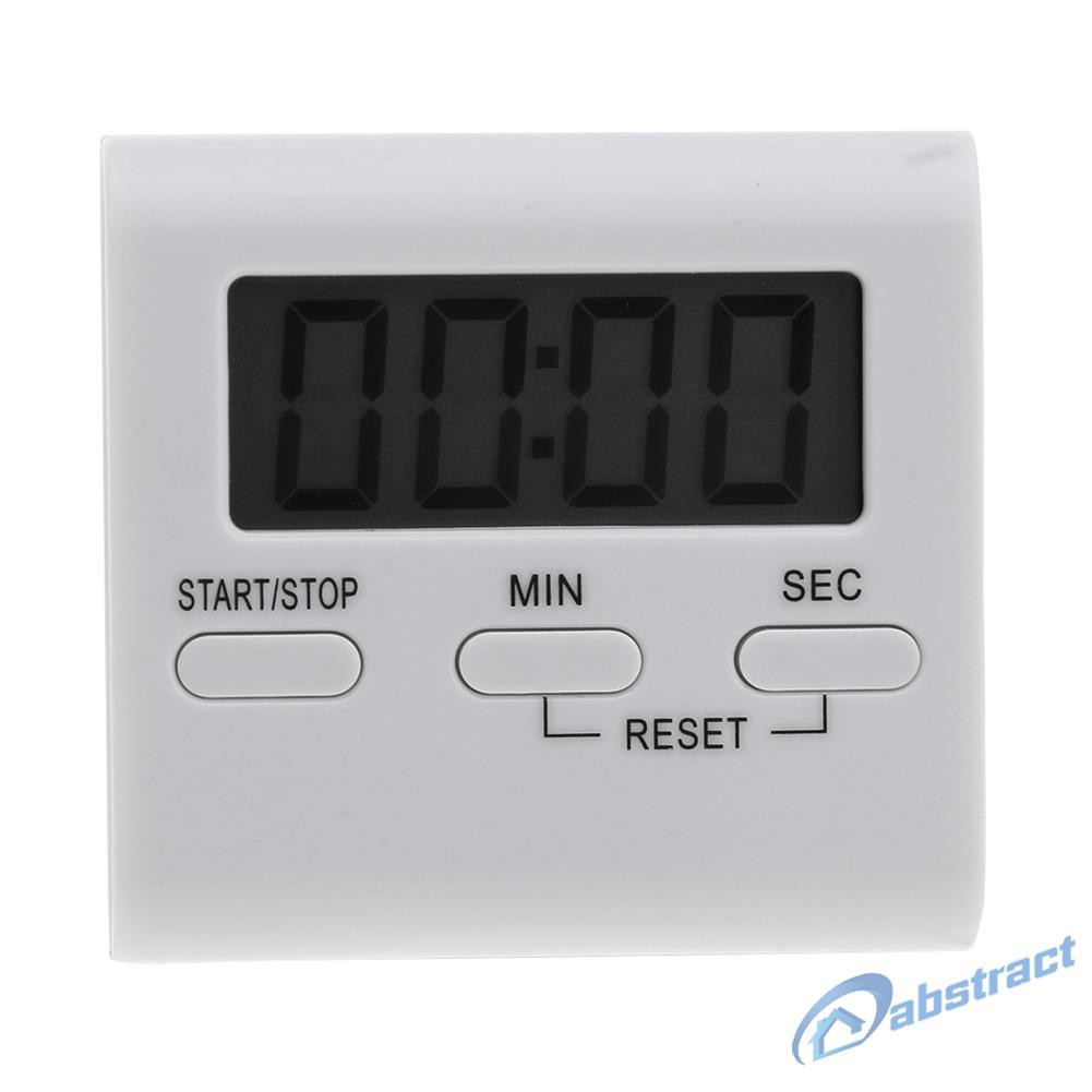 Handy LCD Digital Table Magnet Alarm Clock DIY Kitchen Oven Cooking Timer