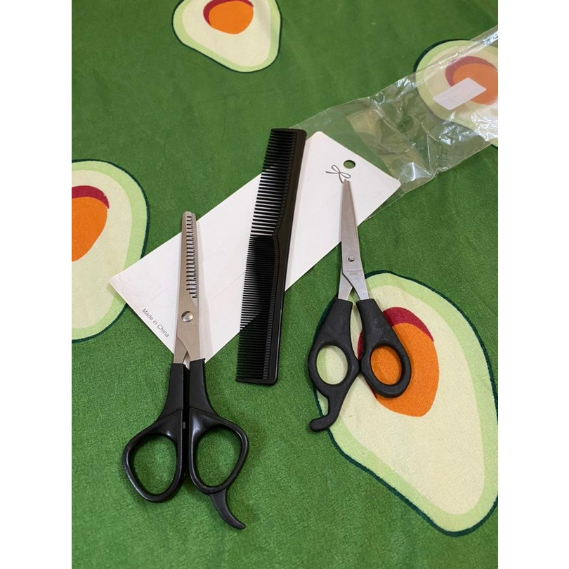 Bộ 2 kéo + lược cắt tỉa lông thú cưng