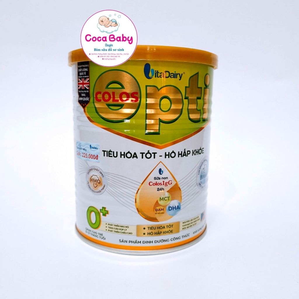 Sữa Colos Opti số 0+ 1+ 400g ,800g hỗ trợ tiêu hoá tốt hô hấp khoẻ ⚡FREESHIP⚡