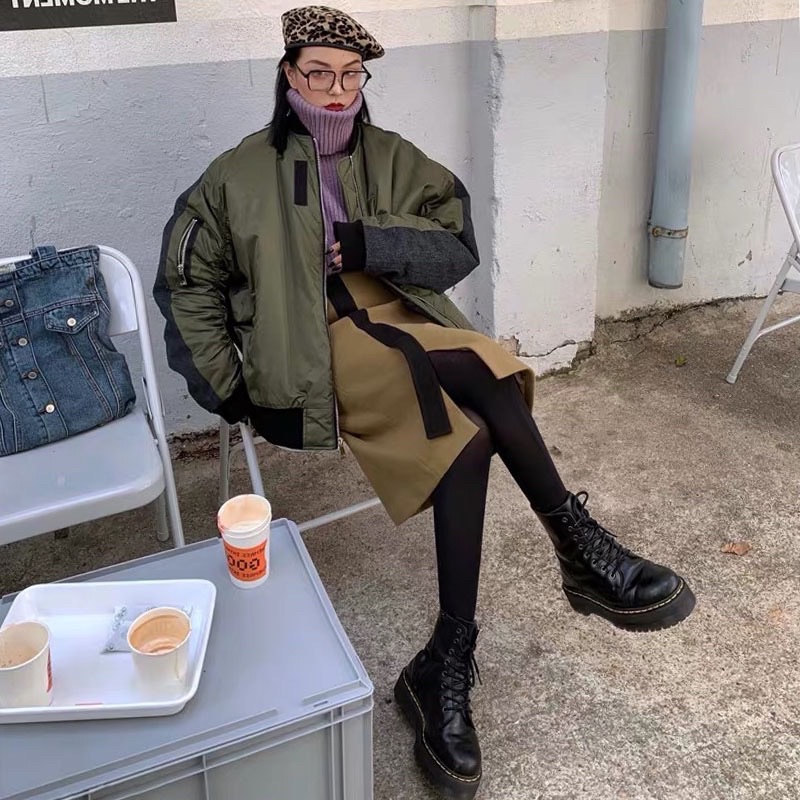 boots dr đen 5cm boots qinni đế cao( size 36) | BigBuy360 - bigbuy360.vn