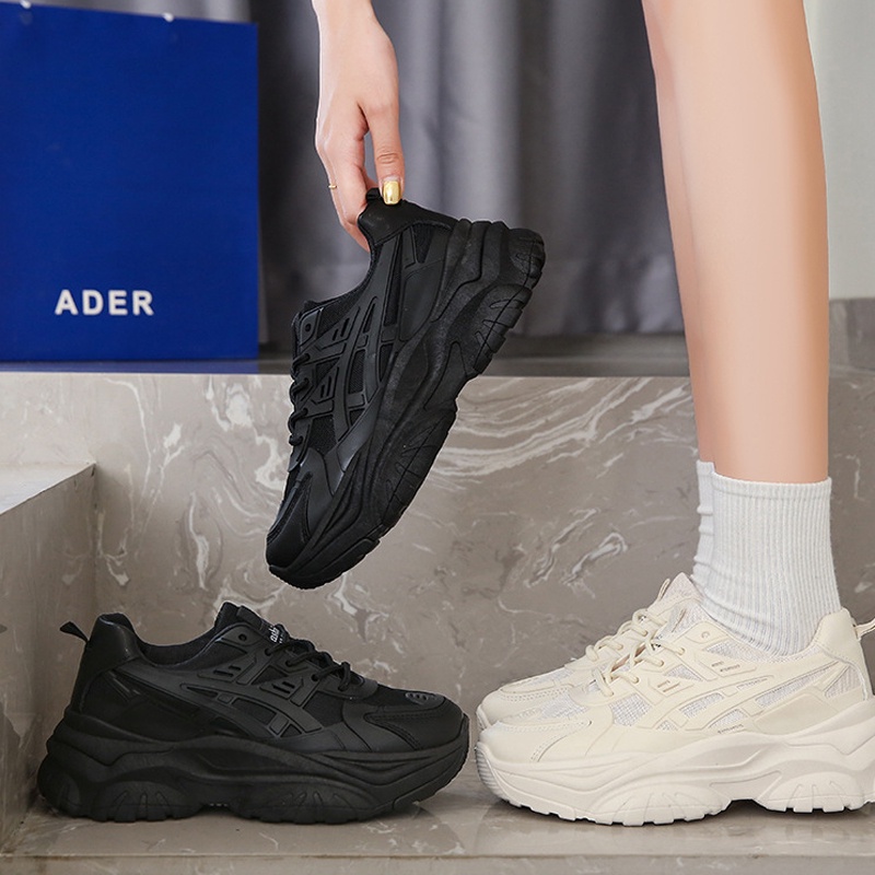 Giày sneaker IELGY đế dày thoáng khí thời trang cho nữ tùy chọn màu sắc