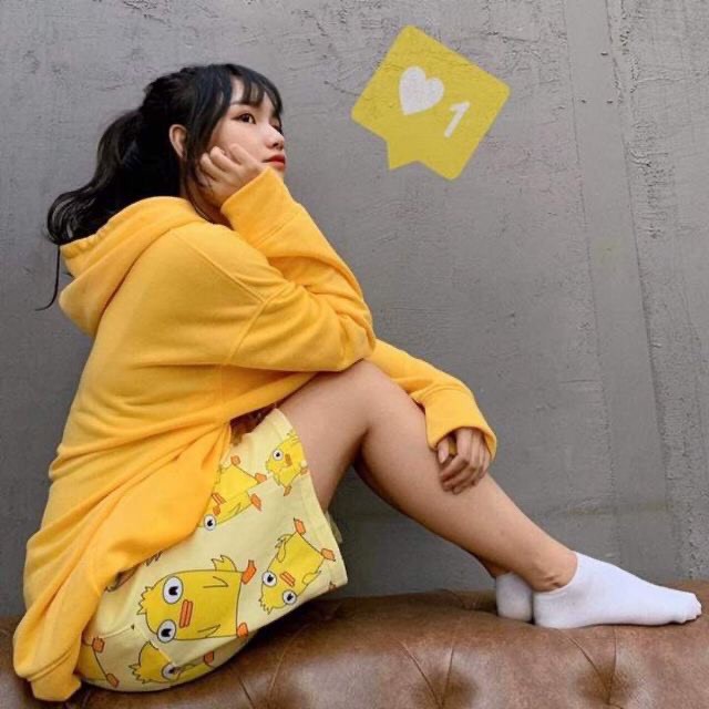 QUẦN SHORT CARTOON nam nữ UNISEX in hoạt hình ngắn 10 MÀU Ulzzang