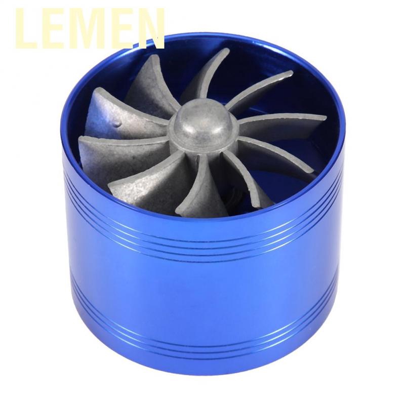 Lemen Car Air Intake Turbonator Single Fan Turbine Super Fuel Saver Turbo 64mm car Less consumption More efficiency