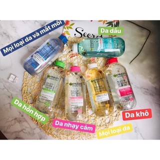 Nước Tẩy Trang Pháp - Garnier Micellar Cleansing Water PHÁP