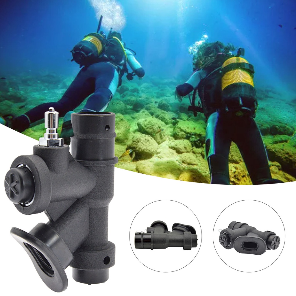 Van Bơm Hơi Hình Chữ K PU-VL-01 Chống Mài Mòn Tiện Dụng Cho Thợ Lặn