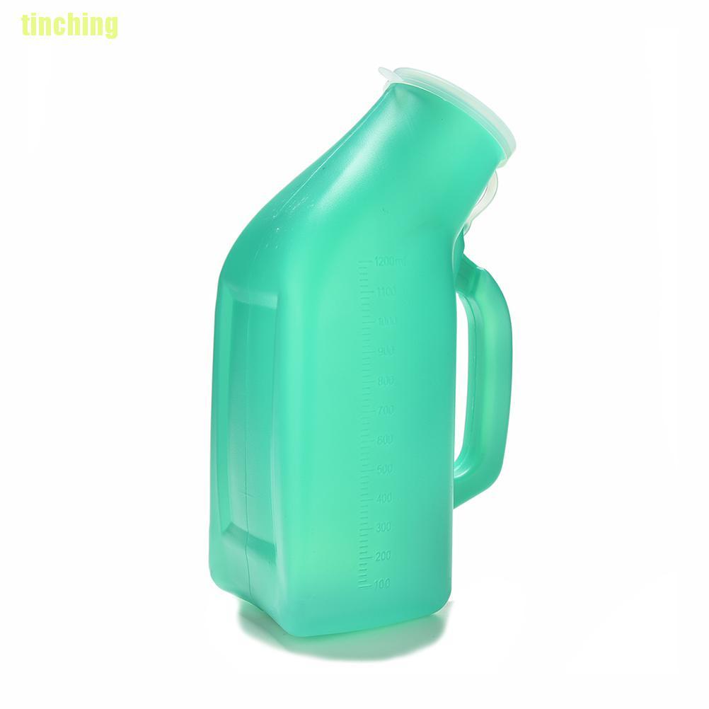 Bình Đi Vệ Sinh Dung Tích 1200ml Có Nắp Đậy Tiện Lợi