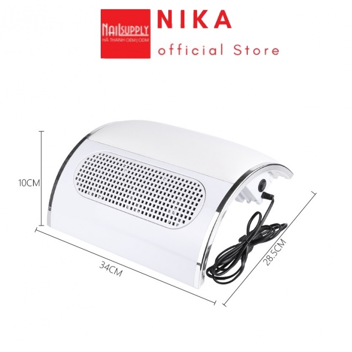 Máy hút bụi móng mã 858 máy hút bụi nail móng tay ngay. Máy hút 3 quạt công suất 50w