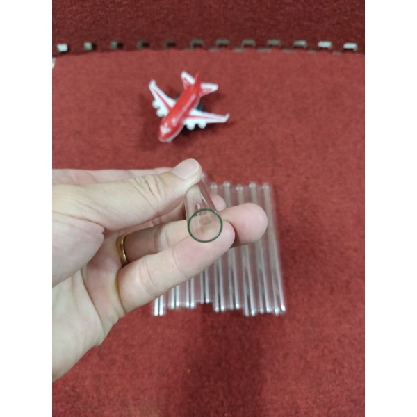 Ống nghiệm thủy tinh Phi 12