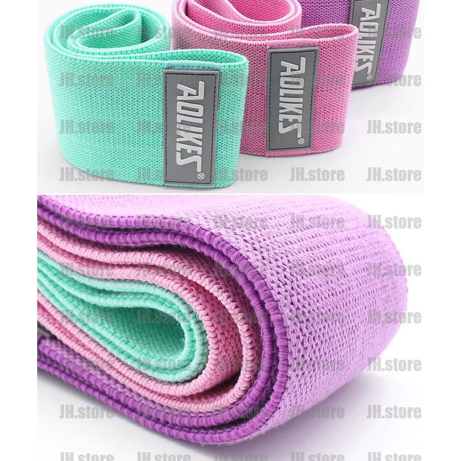 🍑ĐỘ MÔNG🍑Dây Band Đàn Hồi Kháng Lực Tập Mông Đùi-Chính hãng Aolikes