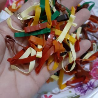 0.5kg Thun buột tóc màu lính mới(cở to)