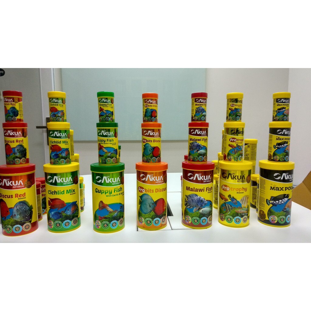 A5- ARTAKUA PROTROPHY-100g- Dạng hạt hạt siêu nhỏ (0.5 mm) cho các loài cá có miệng nhỏ và các loại cá Biển