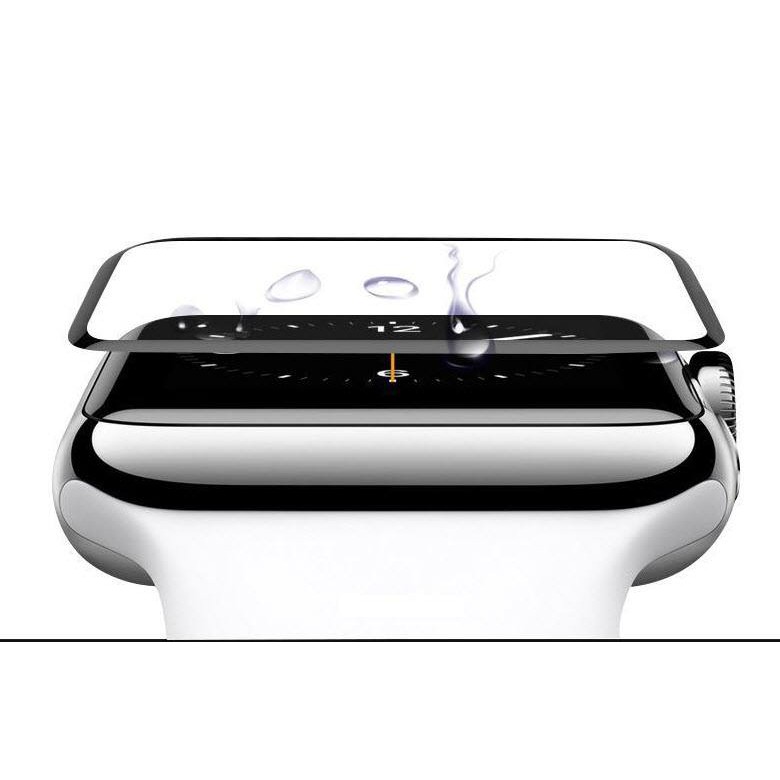 Kính Cường Lực 9D Bảo Vệ Mặt Đồng Hồ Apple Watch 38Mm / 42Mm Siêu Hót.