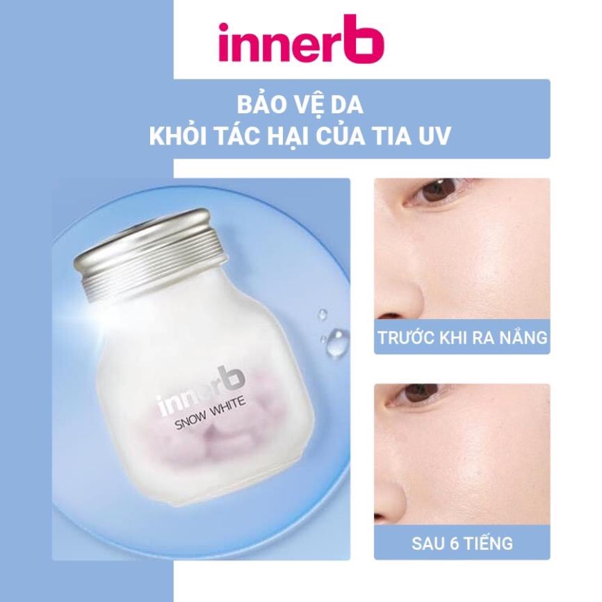 Viên Uống Trắng Da InnerB Snow White plus + 56 & 70 viên - Hàn Quốc chính hãng