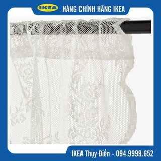 Bộ rèm ren trắng ikea
